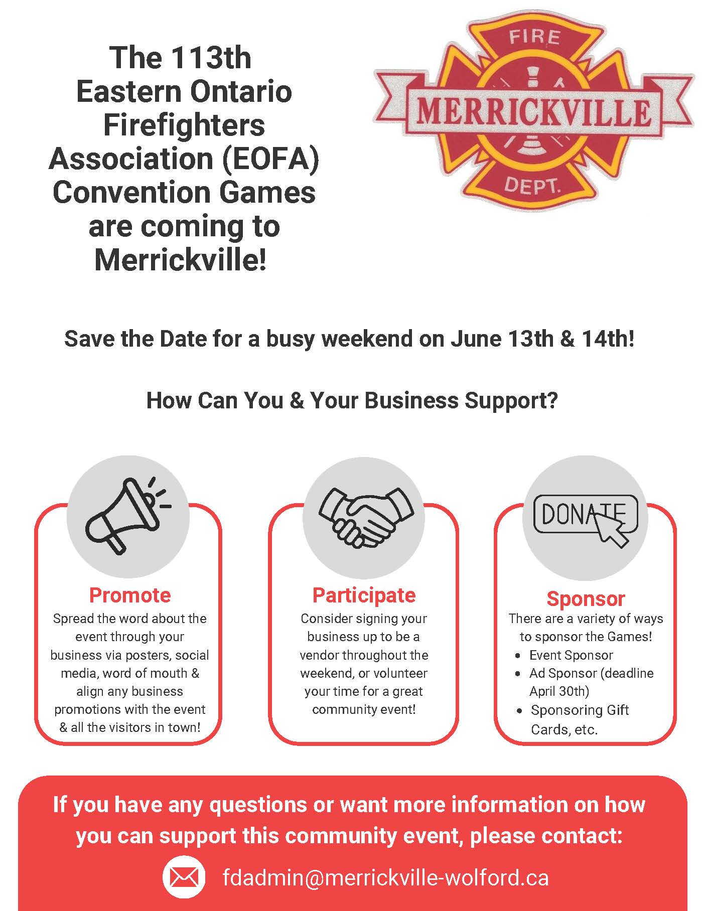 Revised Fire Games Poster